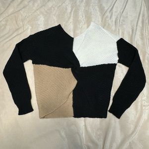 Francesca’s front knot sweater
